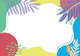 vector illustration of a floral background. sale . vector illustration