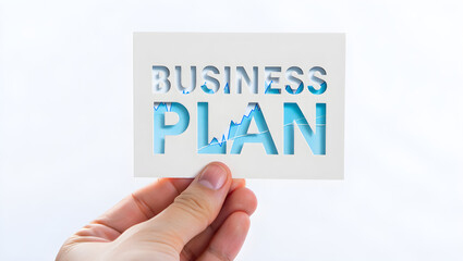Creative business strategy unfolds with a handwritten business plan, offering a simple yet effective pathway to achievement.