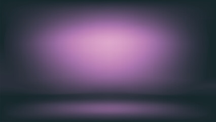 Gradient Purple Background. A sophisticated, empty studio space with a deep purple gradient background, perfect for product photography or showcasing designs.