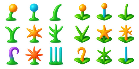Leaf Trichomes Icons