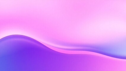 Soft gradient wave of pink and purple colors