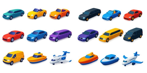 Luxury Vehicle Icons