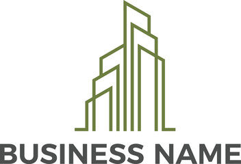 Real estate minimalist logo design with transparency background vector files. .EPS, .Ai, .PSD, .svg files