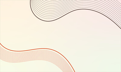 Elegant Abstract Curved Lines and Dots Pattern on Gradient Background
