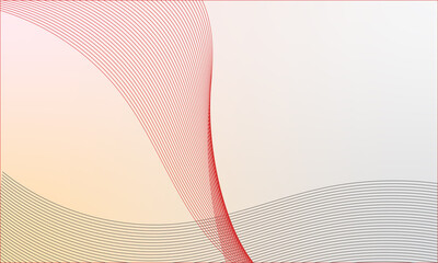 Abstract Red and Black Wave Patterns on a Light Gradient Background