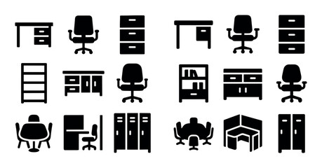 Office Icons Grid