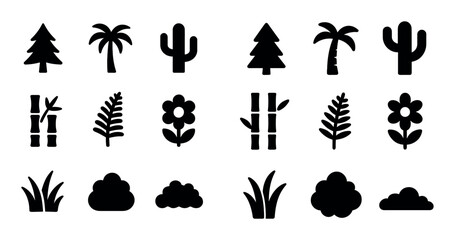 Flora Icon Grid