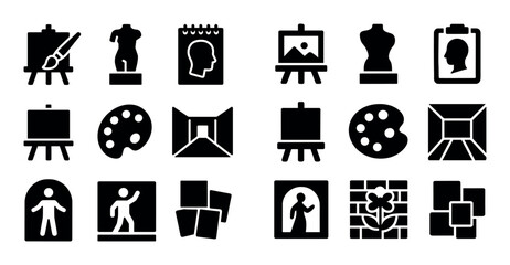 Art Icons Grid