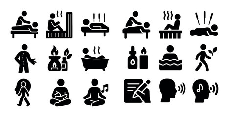 Wellness Icons Grid