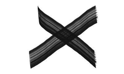 Bold Cross Illustration Minimalist and Geometric Design for Symbolism, Direction, and Modern-Themed Projects