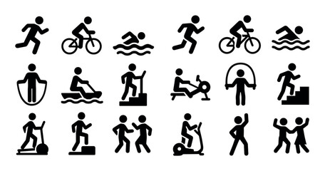 Cardio Exercise Icons