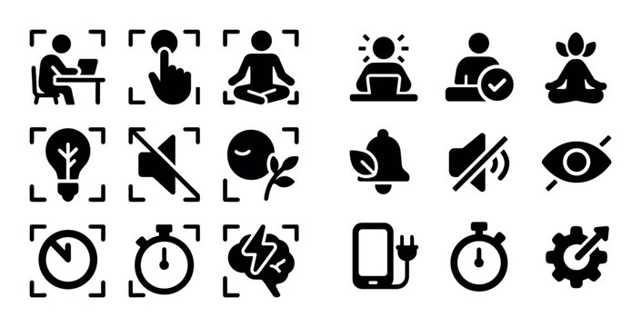 Focus Methods Icons
