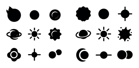 Stellar Objects Icons