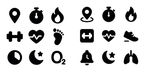 Fitness App Icons