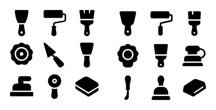 Finishing Tools Icons