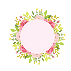 Rustic Burgundy Rose Wreath with Leaves and Blossoms Perfect for Wedding Design