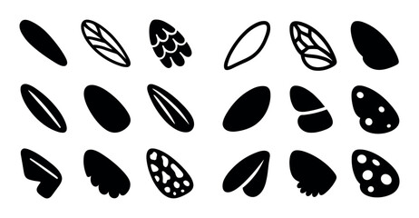 Insect Wing Icons