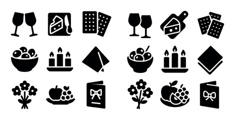 Social Gathering Icons