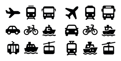 Transport Icon Grid
