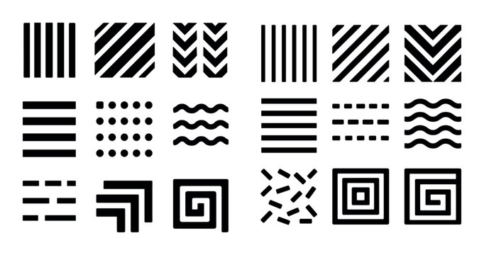 Geometric Icon Grid