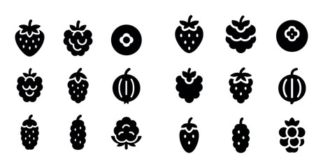Berry Icon Grid