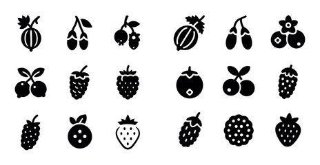 Berry Icon Grid