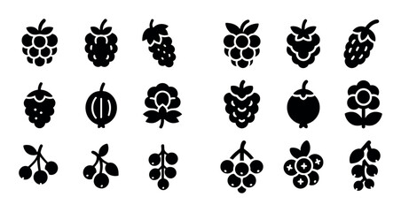 Berry Icons Grid