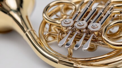 Close-up French Horn
