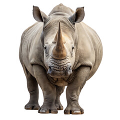 Obraz premium rhinoceros isolated on white