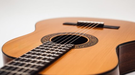 Fototapeta premium Close-up of a classical guitar
