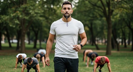 High Energy Bootcamp Class in the Park