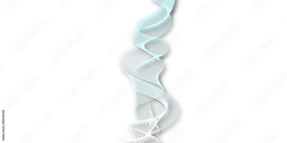 Poster abstract wave element for design pink and white. design template for cover, business. abstract dynam