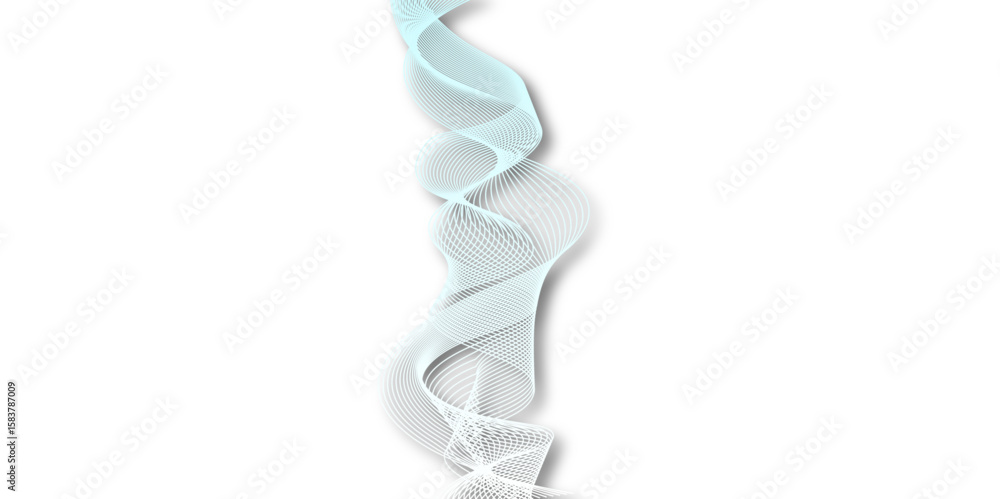 Poster abstract wave element for design pink and white. design template for cover, business. abstract dynam