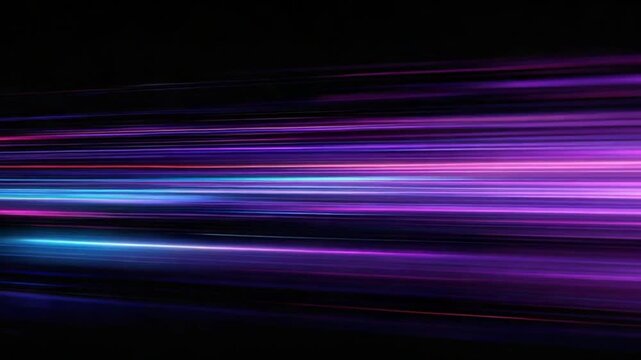 Abstract vibrant light streaks