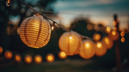 Obraz premium Mid-Autumn Festival Decor with Mooncakes, Lanterns, and Asian Cultural Details