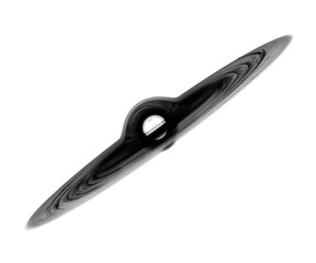 Blank Black Image for Graphic Design on Transparent Background