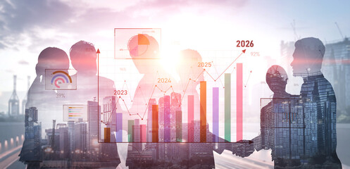 Strategic business planning drives growth, expansion, and innovation using metrics and roadmaps to...