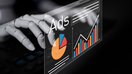 AI improves advertising analytics by optimizing campaign, performance, and advertising metrics for...