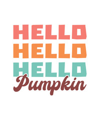 Hello, pumpkin. A beautiful design for Thanksgiving Day, perfect for your T-shirts, mugs, and other projects.