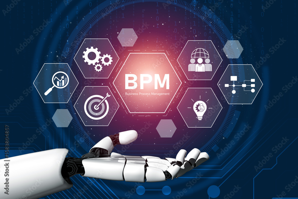 Poster ai supports bpm by analyzing processes, optimizing workflow, and increasing productivity through aut