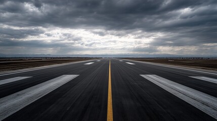 Fototapeta premium Airport runway 