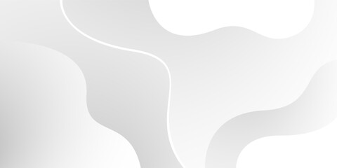 white wave layer minimalist modern abstract background. vector illustration