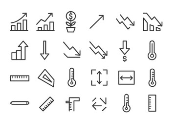 Chain store and franchise business line icon set. Vector icons for retail, branding, consumer, distribution network, marketing, trademark, and local market commerce.