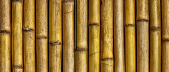 Fototapeta premium The beautiful texture of bamboo offering natural warmth and rustic charm