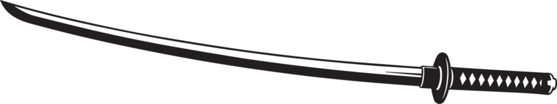 vector illustration of a sword/katana