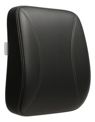 Naklejka premium Leatherette back cushion with decorative stitching for executive chairs