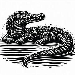 black and white dragon