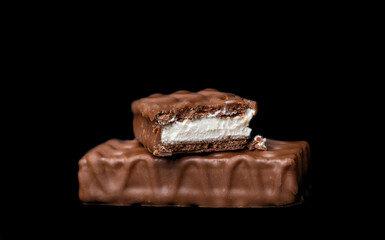 chocolate with milk souffle
