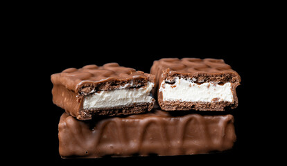 chocolate with milk souffle