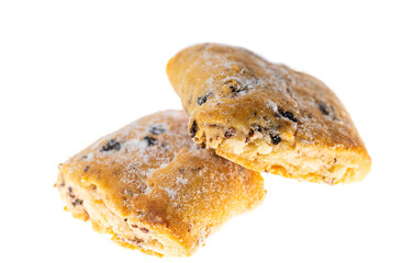 marzipan cookies isolated